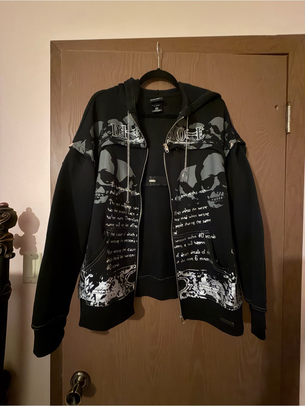 Death Note Multi-Convertible Girls Hoodie - Picture 7 of 15